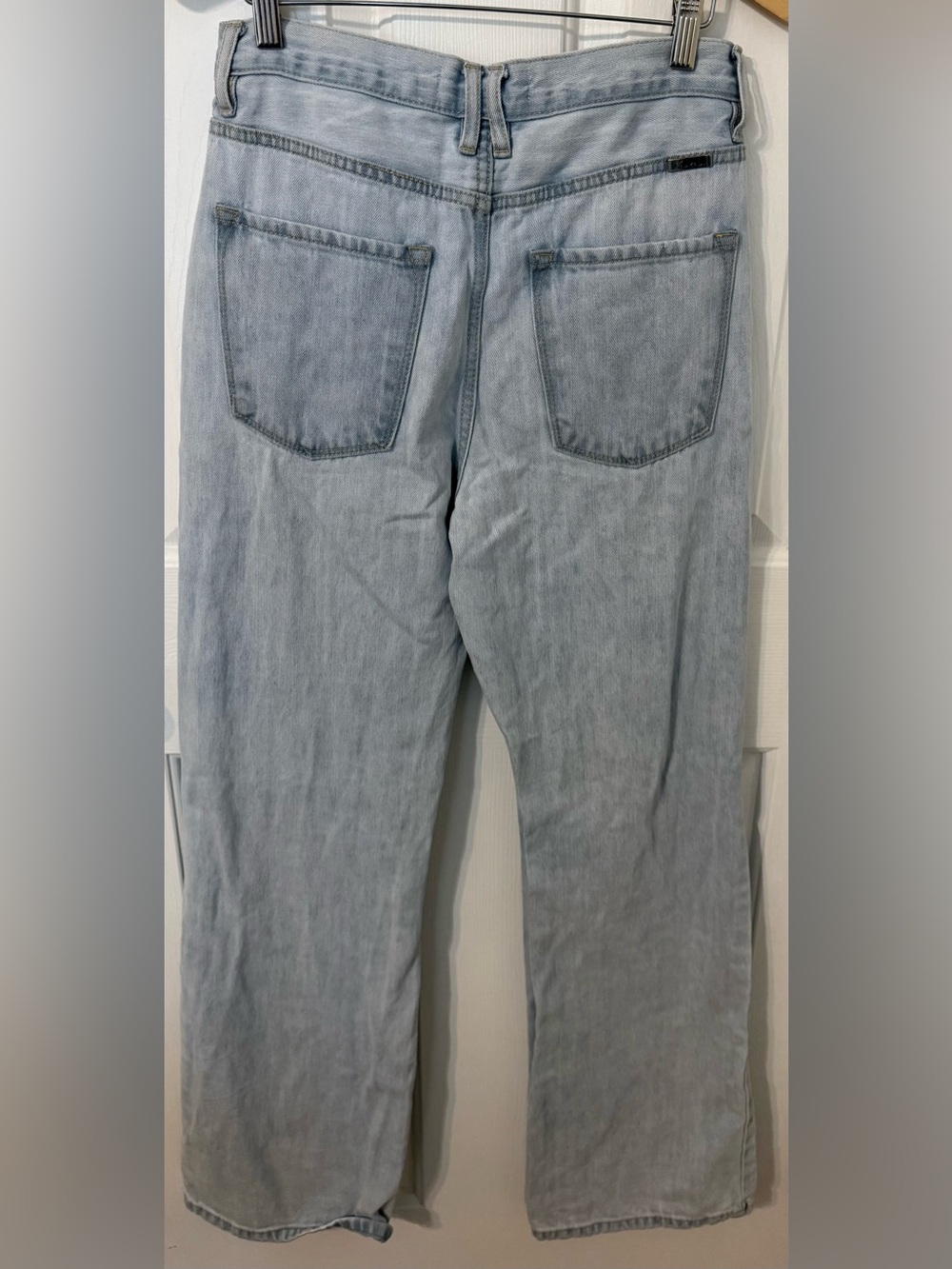 KanCan Ultra High Rise Distressed 90s Flare Jeans Size 5/26 - Picture 5 of 7